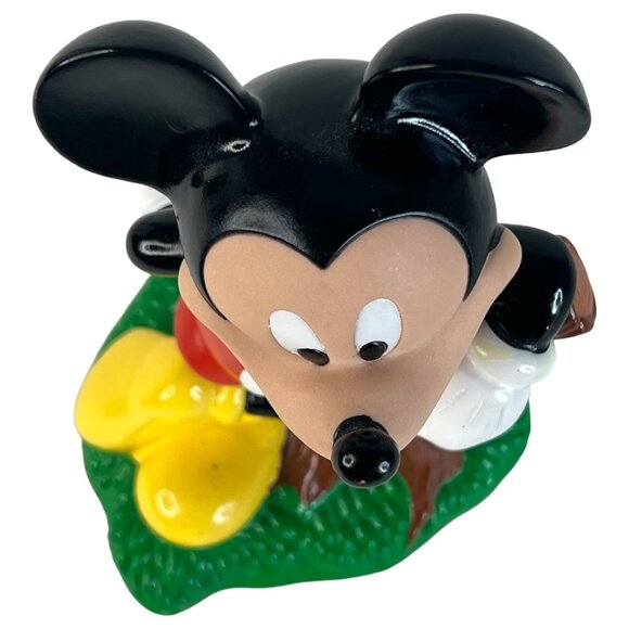 Vintage Mickey Mouse Figurine Coin Bank 8" Walt Disney Collectible Home Decor - Picture 8 of 10